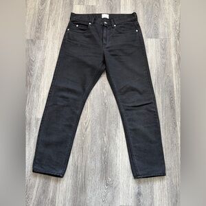 Isabel Marant Men's Straight Taper Jeans - Black